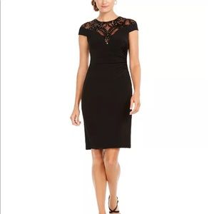 Adrianna Papell Sequin Jersey Dress